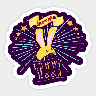 Bunny Hood Sticker